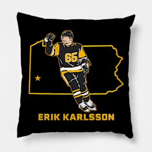Erik Karlsson State Star Pillow