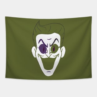 Crazy Laughing Face Tapestry