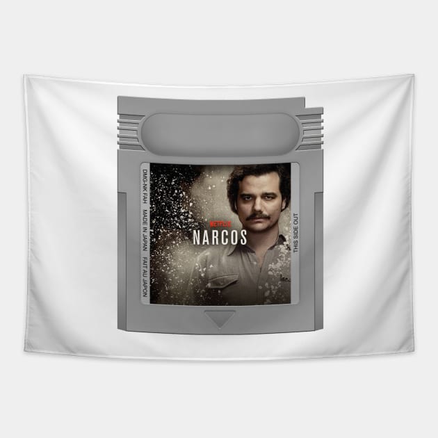Narcos Game Cartridge Tapestry by PopCarts