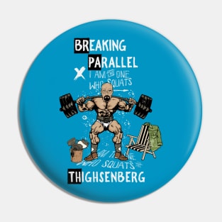 Heisenberg Powerlifting Pin