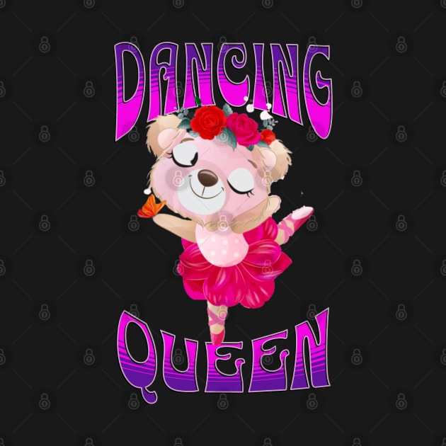 Dancing Queen Ballerina Bear by RockReflections