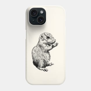 Prairie dog cub Phone Case