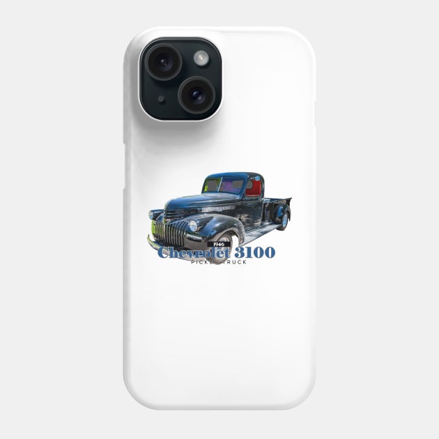 1946 Chevrolet 3100 Pickup Truck Phone Case by Gestalt Imagery