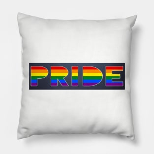 Pride (gray) Pillow