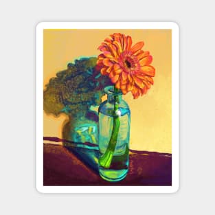 Gerbera in a vase Magnet