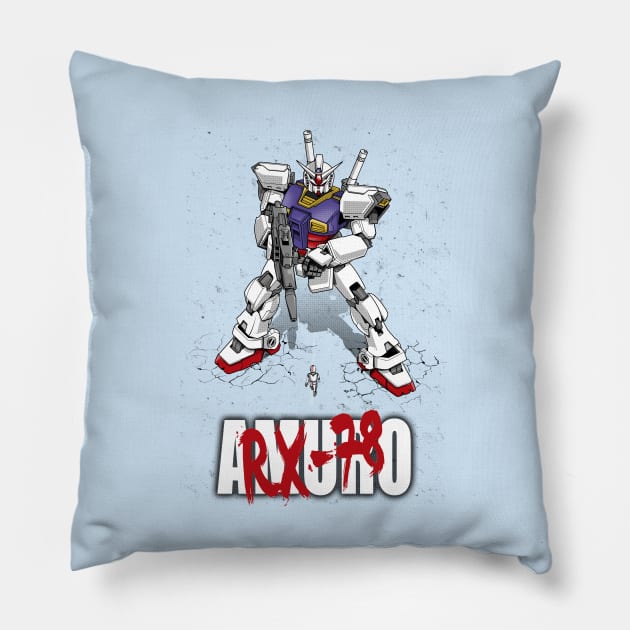 Newtype Generation Pillow by PrismicDesigns