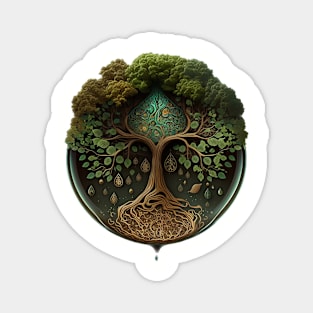 Tree of Life - Designs for a Green Future Magnet