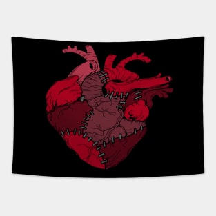 Frankenstein heart Tapestry