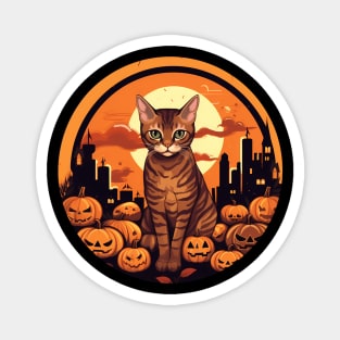 Bengal Cat Halloween, Cat Lover Magnet