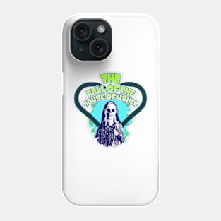 The Fall of the House of Usher Carla Gugino skull mask Phone Case