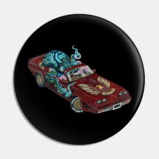 Octopus Car Pin