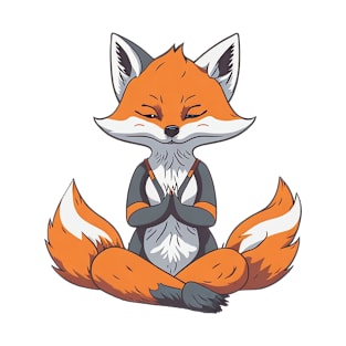 The fox meditates T-Shirt