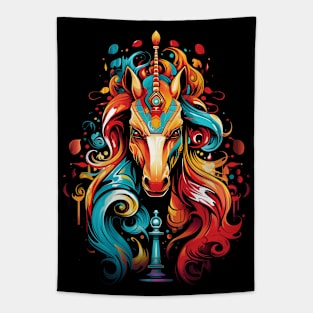 Psychedelic Knight Tapestry