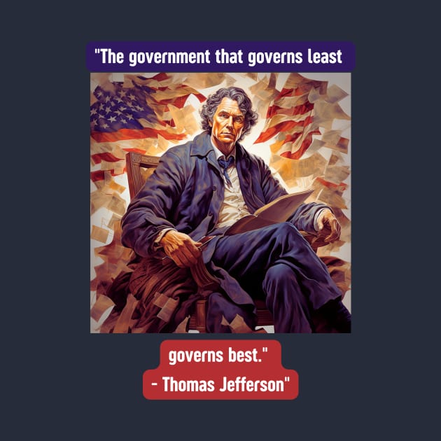 "The government that governs least governs best." - Thomas Jefferson by St01k@