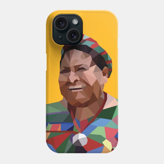 Rigoberta Menchu Phone Case by Hermanitas Design