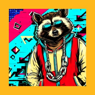 HIP HOP RACCOON 2 T-Shirt