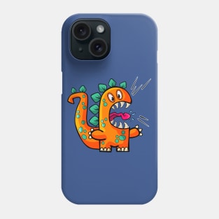 Little Dino Big Roar Phone Case