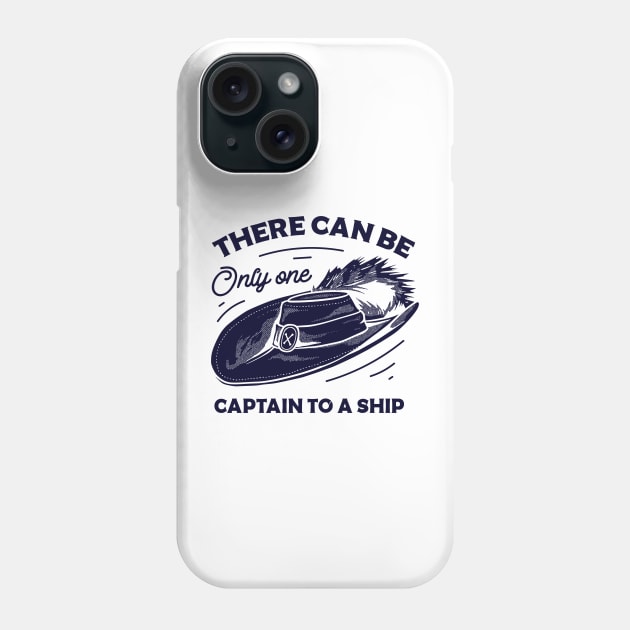 Captain to a ship Phone Case by Vintage Division