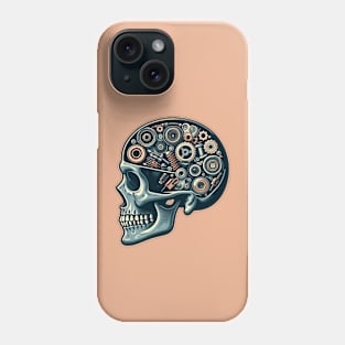 Mechanical Skull - Gear Inside Phone Case