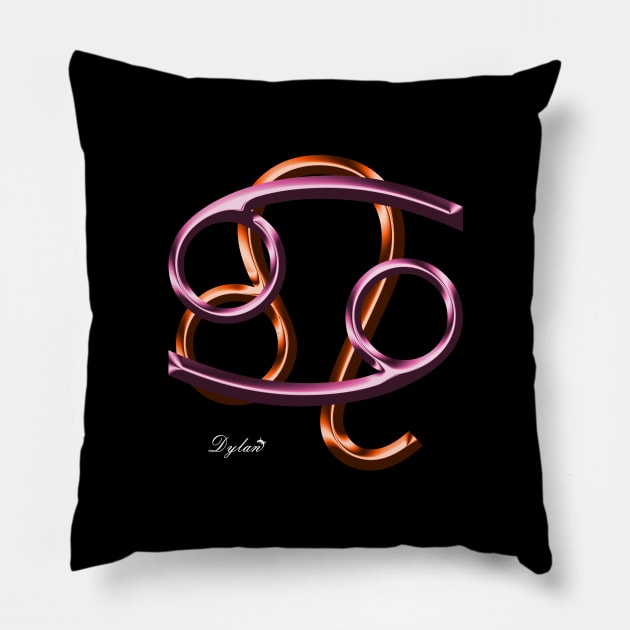 Cancer Leo Cusp Pillow by DylanArtNPhoto