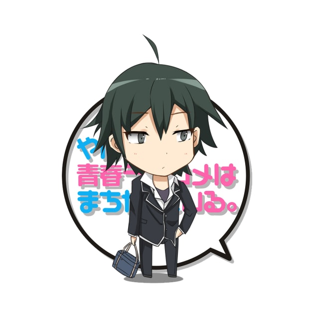 Hikigaya Hachiman by Beastlykitty