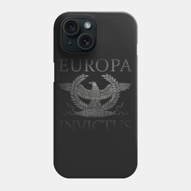 Europa Invictus - Iron Eagle Phone Case by AtlanteanArts