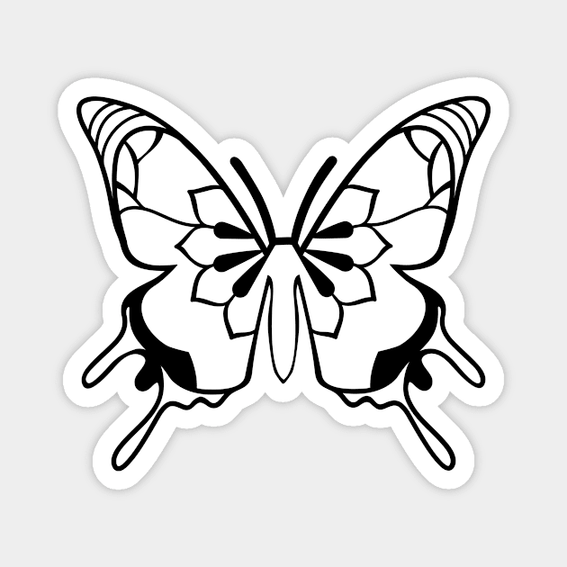 Art Butterfly Magnet by Design Anbay