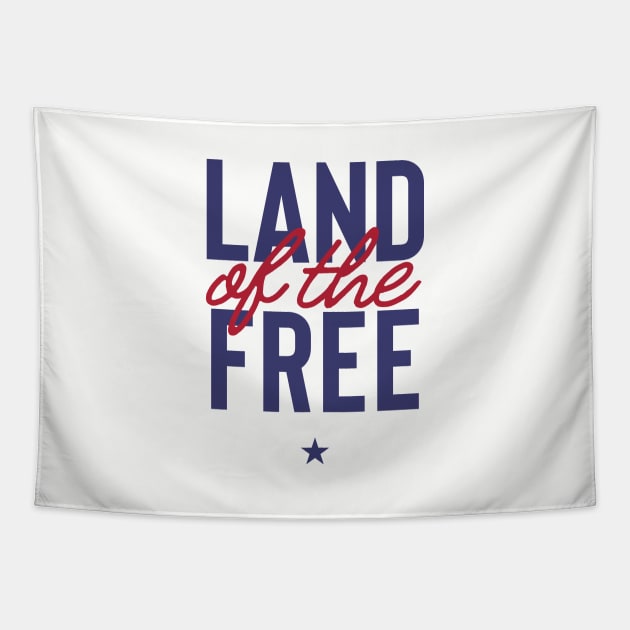 The Land of the Free Tapestry by FranklinPrintCo