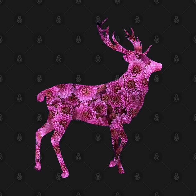 deer florish by KHMISSA ART