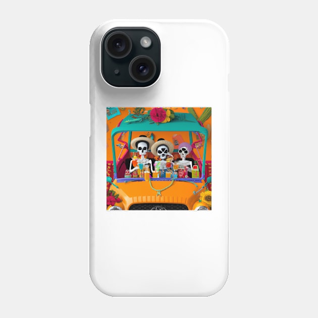 Day of the Dead Memorial Phone Case by JohnCorney