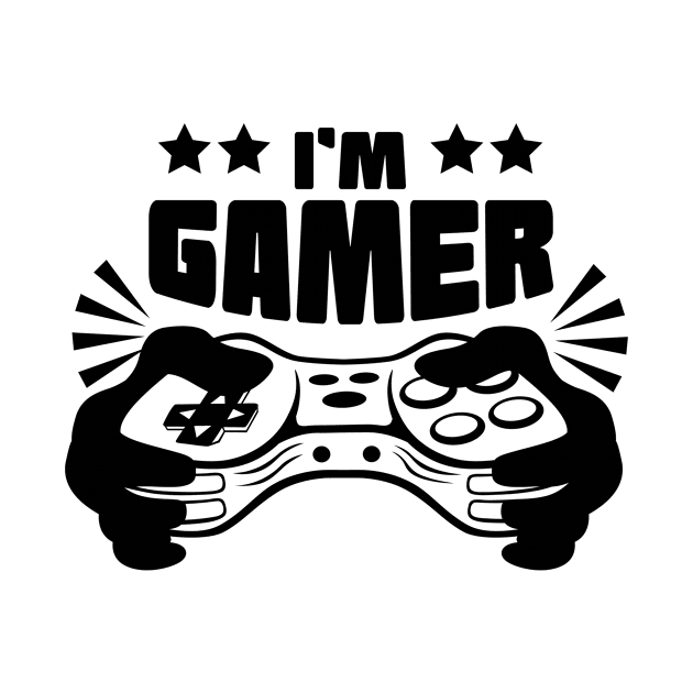 I'm Gamer by ThyShirtProject - Affiliate