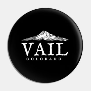 Vail Colorado Mountain Town Pin