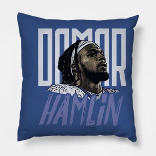 Damar Hamlin Buffalo Player Portrait Pillow