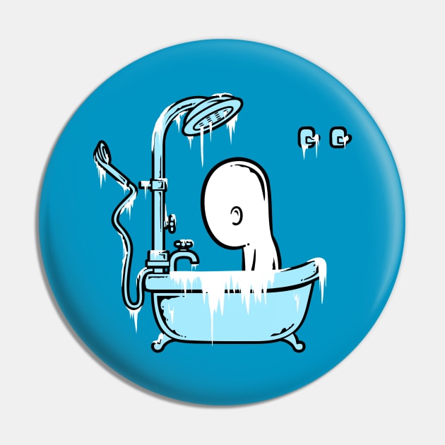 Bath and Shower - Freeze Bath Pin by flyingmouse365