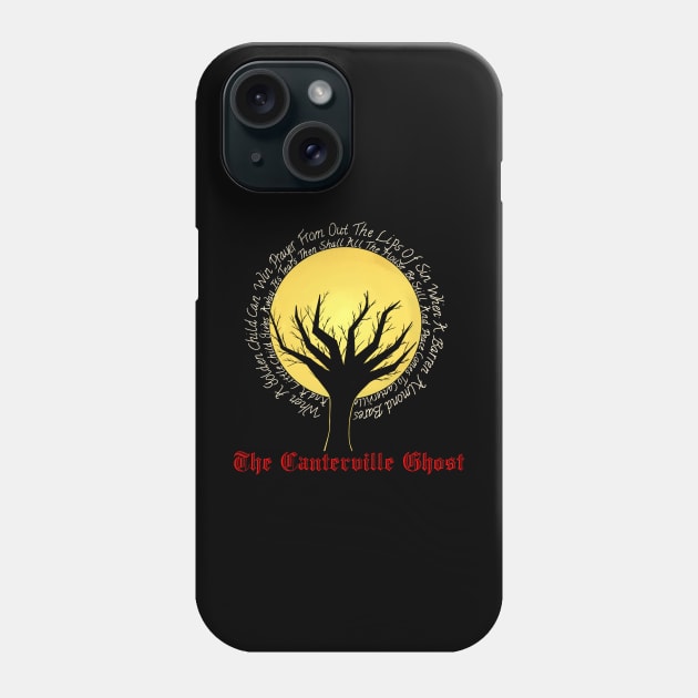 Canterville Ghost - inscription Phone Case by ACT Merch