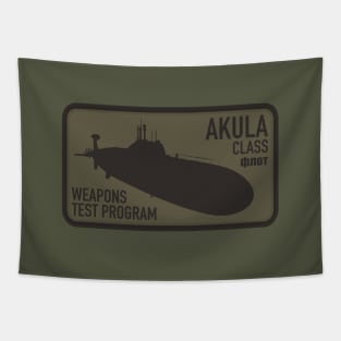 Akula Class Submarine Tapestry