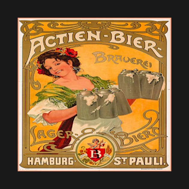 A SLICE IN TIME Actien-Bier Beer Hamburg by cityvinart