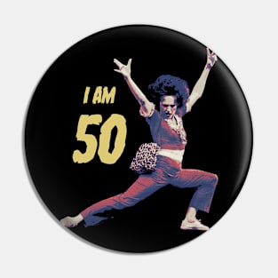 Sally O'Mally I am 50 Pin