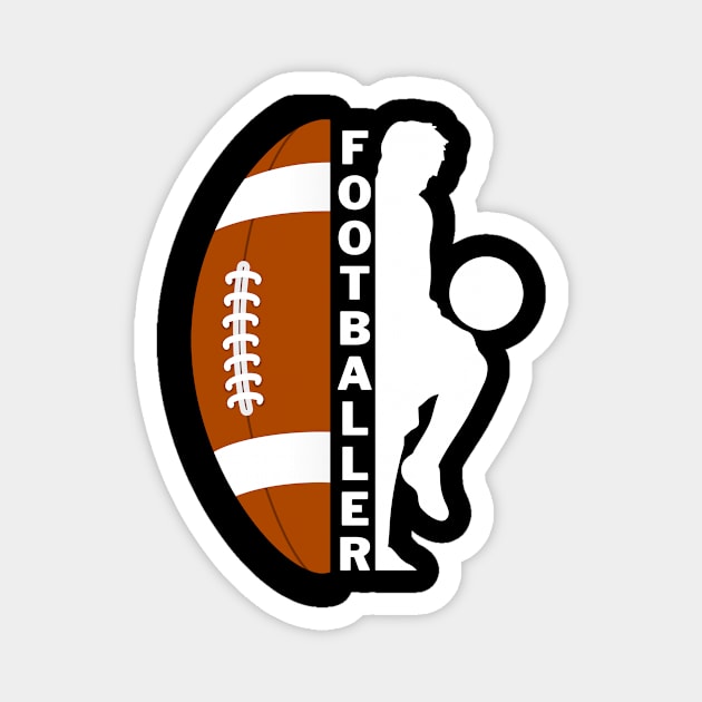 Footballer Magnet by Union Shirts