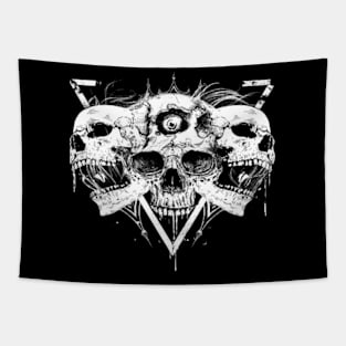 Skulls Tapestry