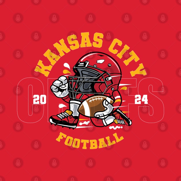 Kansas City Football by Nagorniak