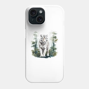 White Tiger From India Phone Case