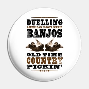 Duelling Banjos Pin