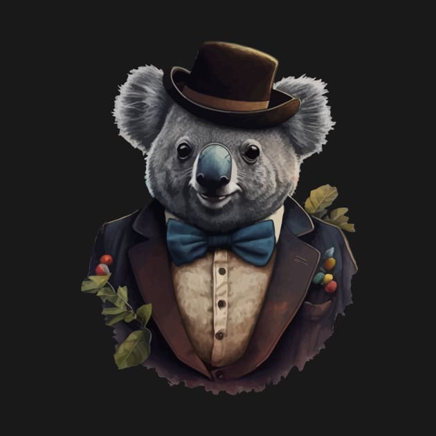 Koala with top hat by K3rst