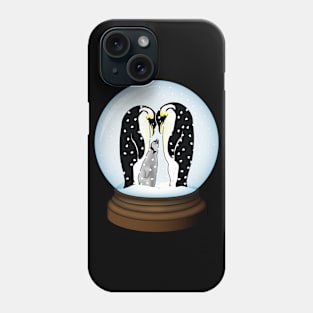 Penguin Snow Globe Phone Case