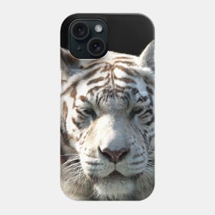 White Tiger (No Background) Phone Case