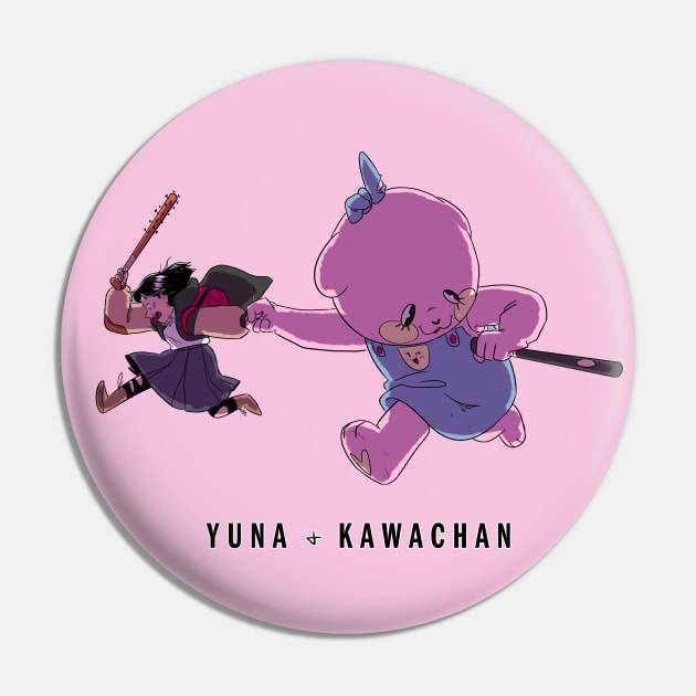 Yuna & Kawachan - Leap Pin by LaurenS