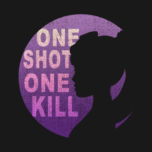 Overwatch Widowmaker Silhouette by ChasingBlue