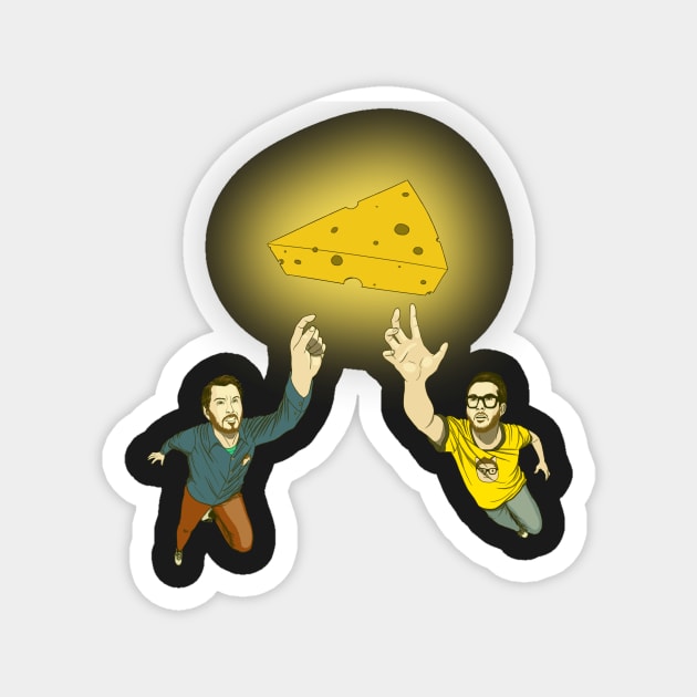 Seize the Cheese Tees Magnet by SractheNinja