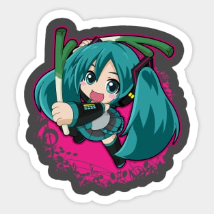 Hatsune Miku Sticker for Sale by aishc